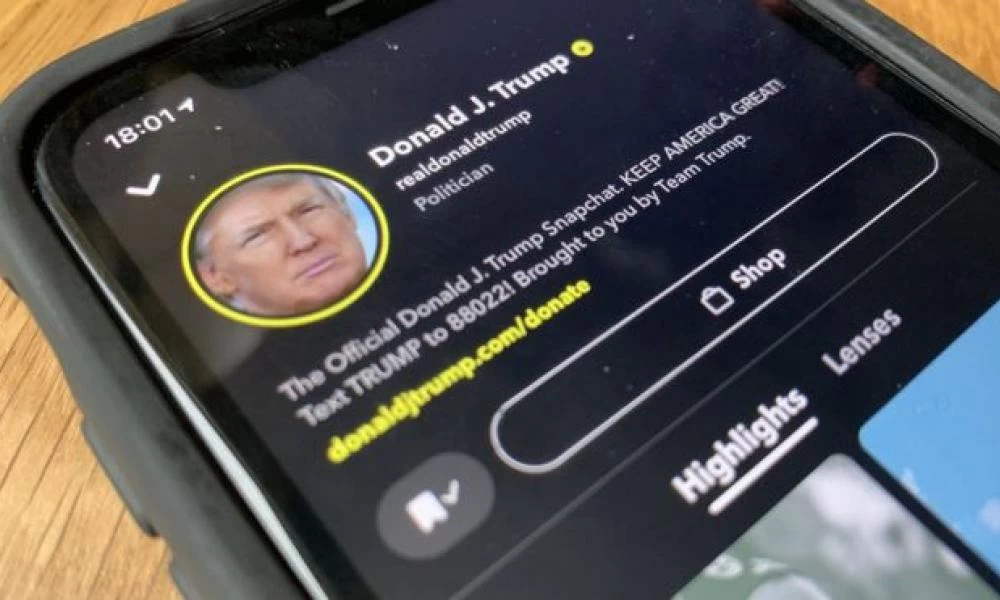 Snapchat: Εμπλοκή στα μηνύματα Τραμπ λόγω υποκίνησης μίσους